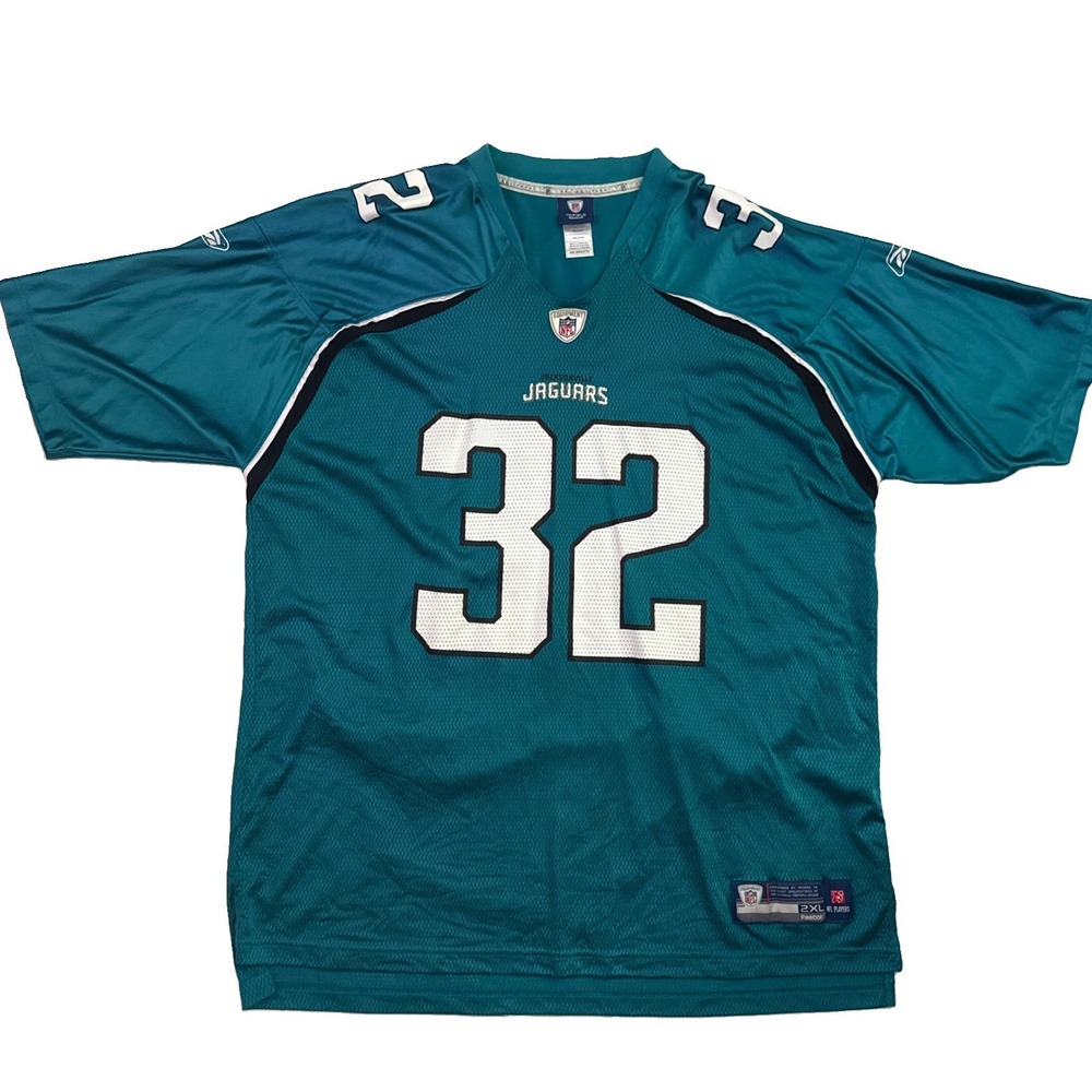 Reebok Jacksonville Jaguars Maurice Jones-Drew #32 2XL Teal NFL Football Jersey